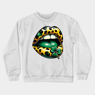 St Patrick Lips Crewneck Sweatshirt